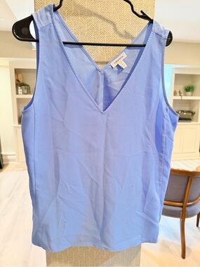 Nordstrom Light Blue V-Neck Camisole - Size M